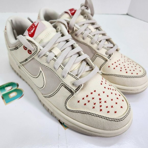 Nike Dunk Low Retro SE Men's DV0834-100 Light Orewood Brown Ivory - Picture 2 of 8